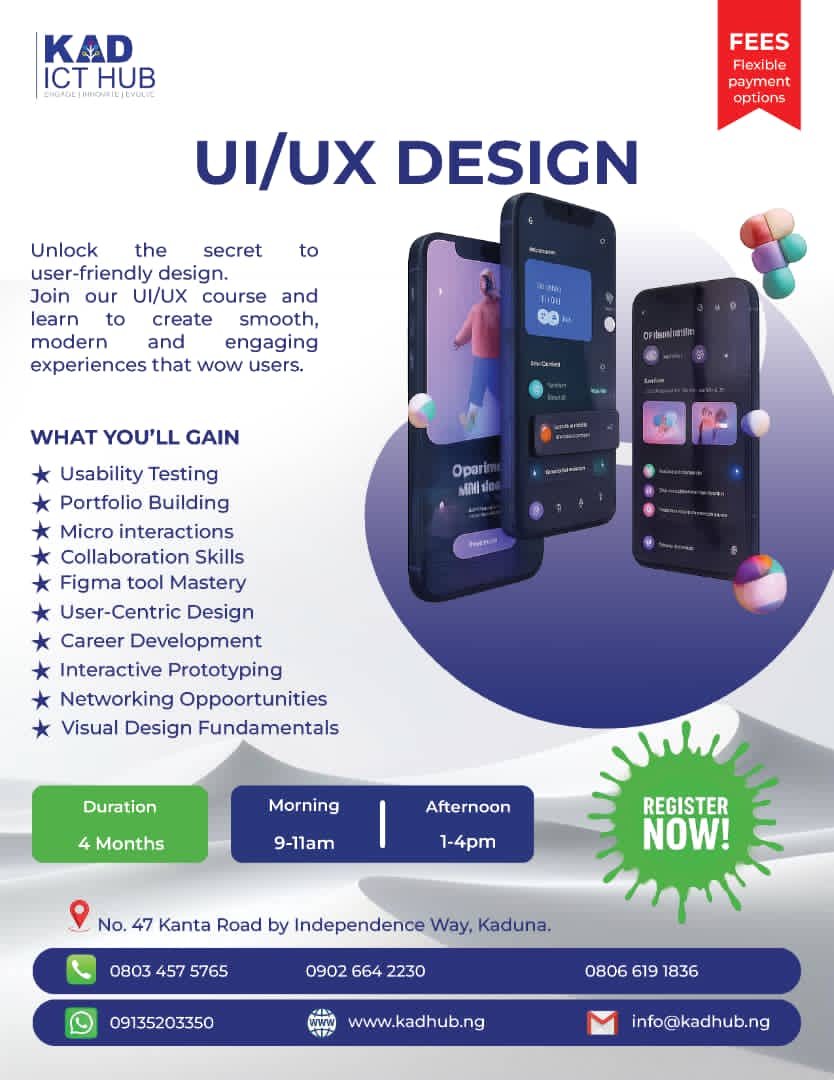 UI/UX DESIGN Flyer