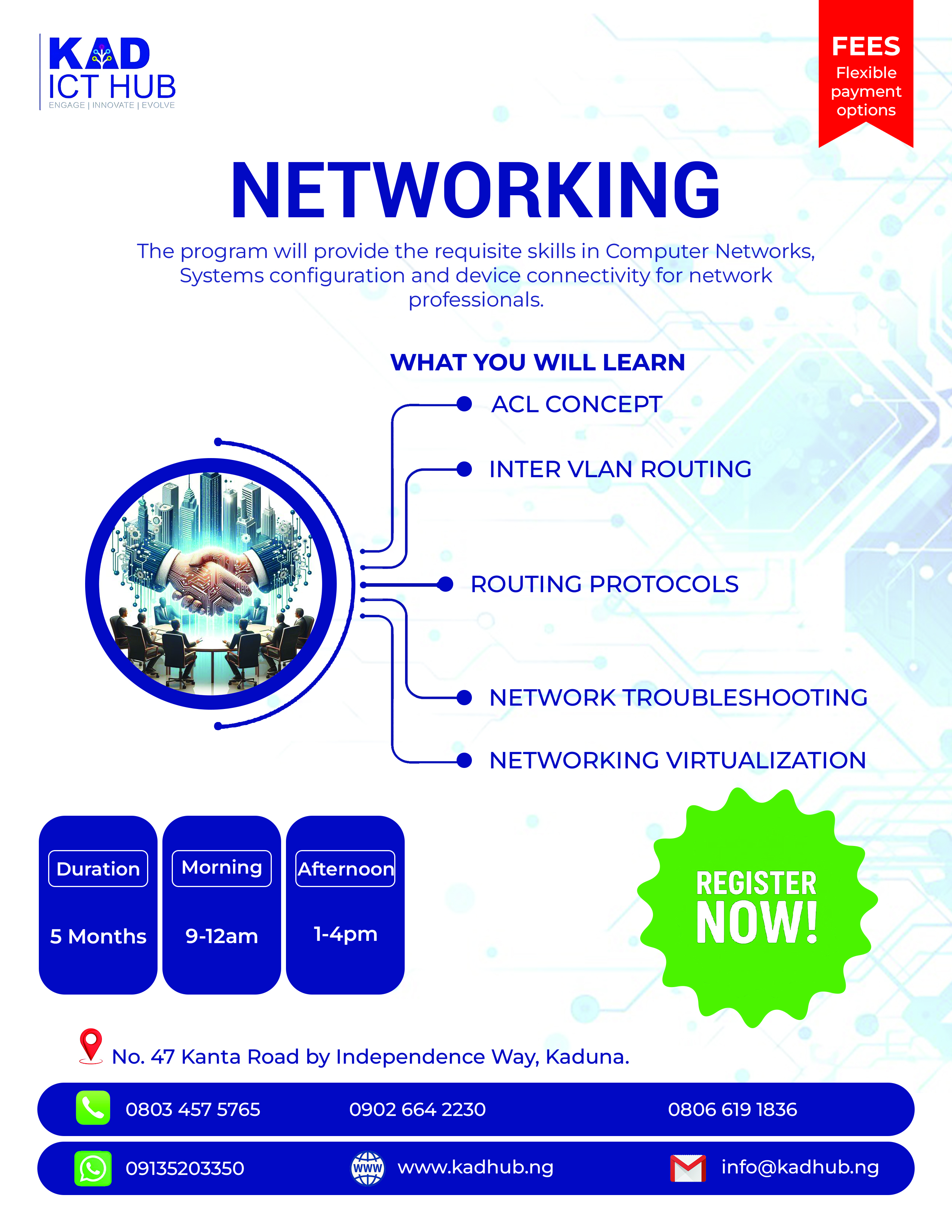 NETWORKING Flyer